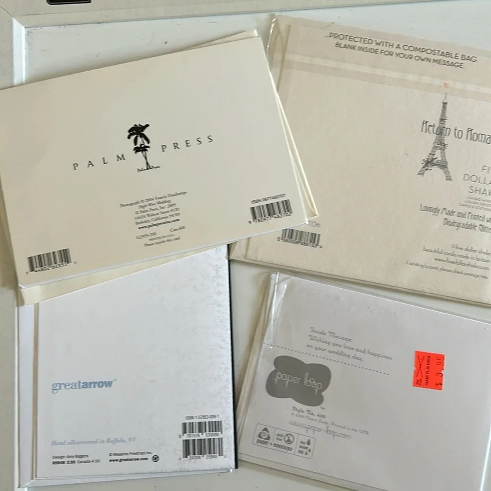 Lot of 12 Wedding Themed Cards (Bundle‎ of 12 cards / new) 🤵⛪👰